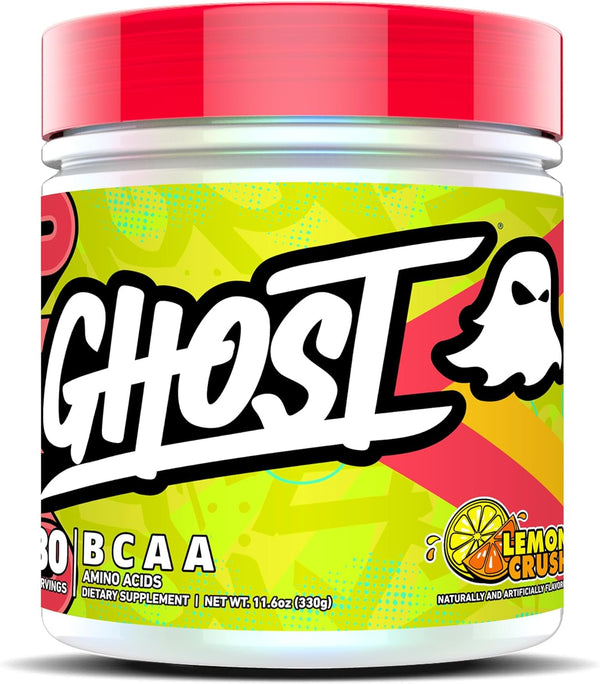 GHOST BCAA Powder, Lemon Crush - 30 Servings