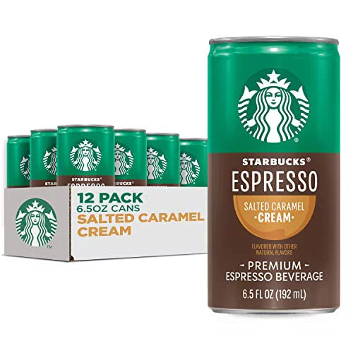 Starbucks Doubleshot, Salted Caramel, 6.5oz (12 Pack)