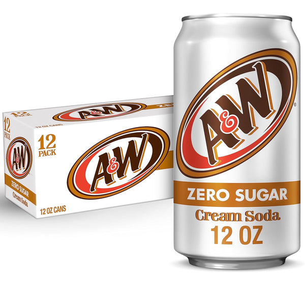 A&W Cream Soda Zero Sugar - Leo Smart Traders