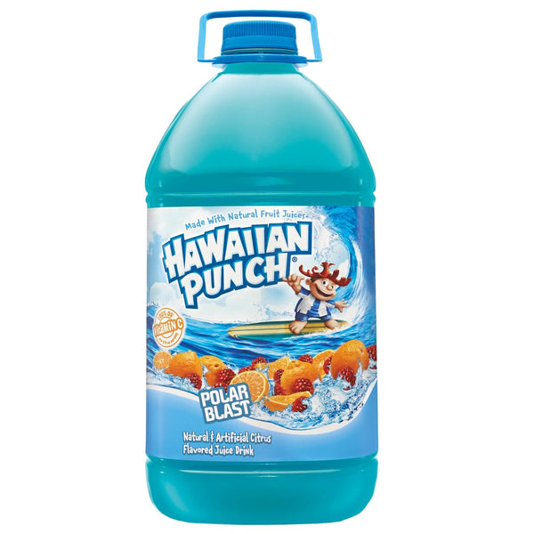 Hawaiian Punch Polar Blast, 1 Gallon Bottle (4 pack)