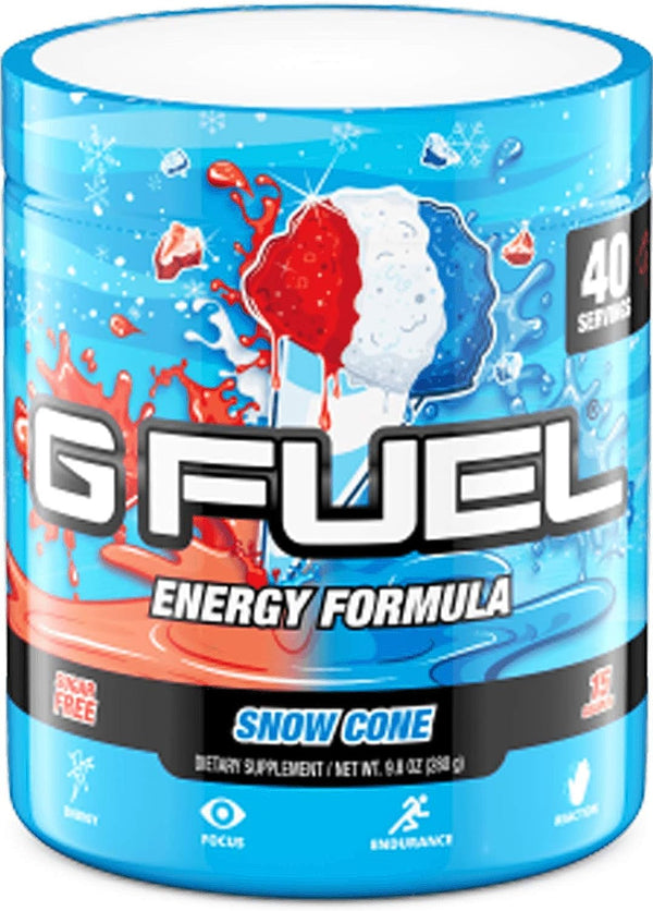 G fuel Snow Cone Game-Changing Elite Energy Powder, 9.8oz