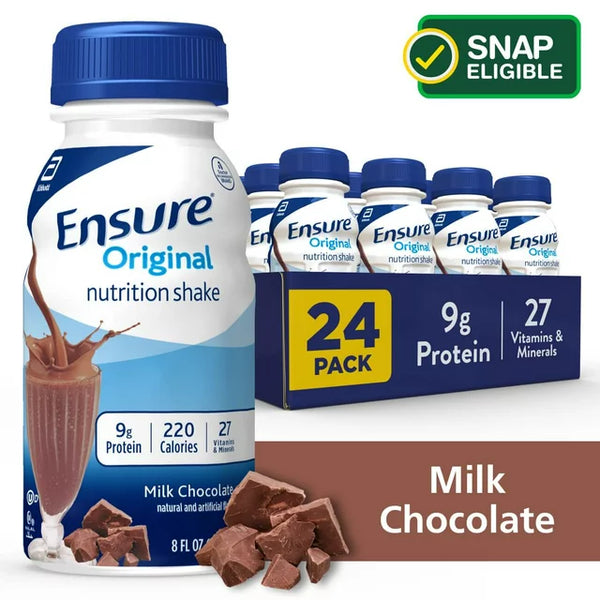 Ensure Original Nutrition Shake - Milk Chocalate | 6-24 Pack