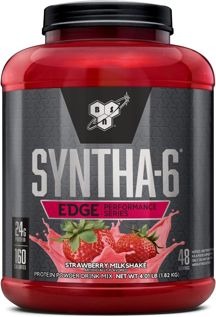 BSN Syntha-6 Edge Protein Powder Strawberry Milkshake - Leo Smart Traders