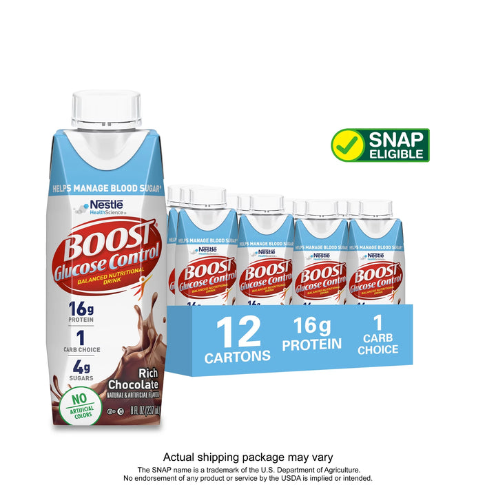 BOOST Glucose Control Nutritional Drink Rich Chocolate - Leo Smart Traders