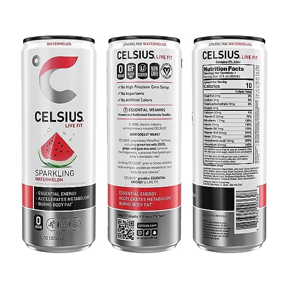 CELSIUS Energy Drink Watermelon - Leo Smart Traders