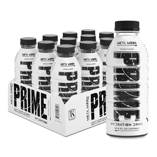 Prime Hydration - Meta Moon - 16.9oz, (12 Pack)