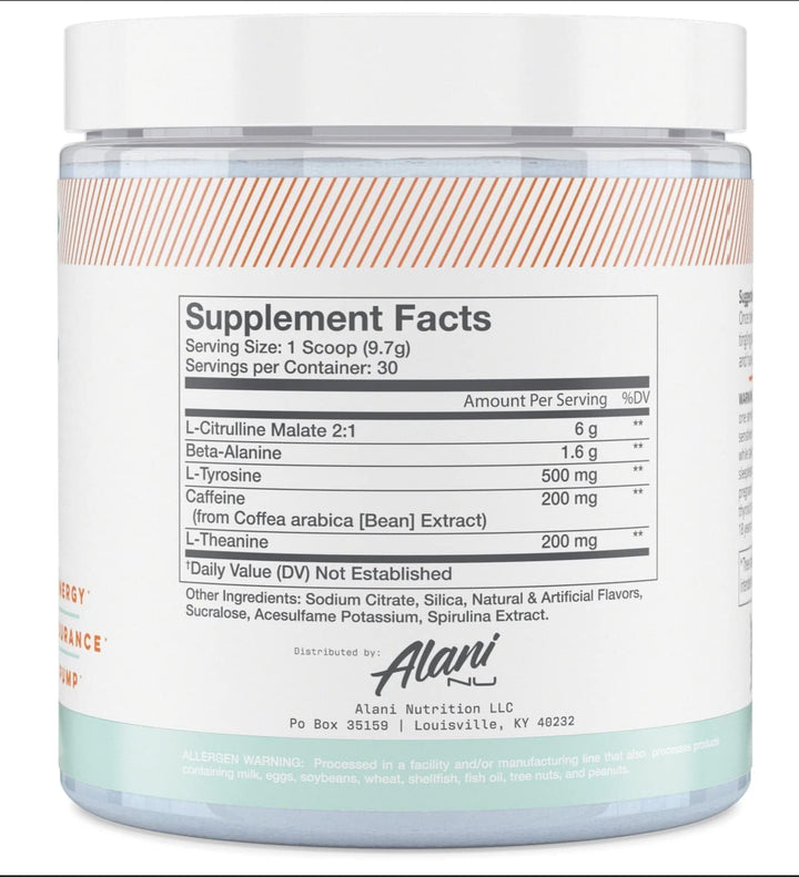 Alani Nu Pre-Workout Supplement Breezeberry - Leo Smart Traders