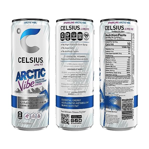 CELSIUS Energy Drink Arctic Vibe - Leo Smart Traders