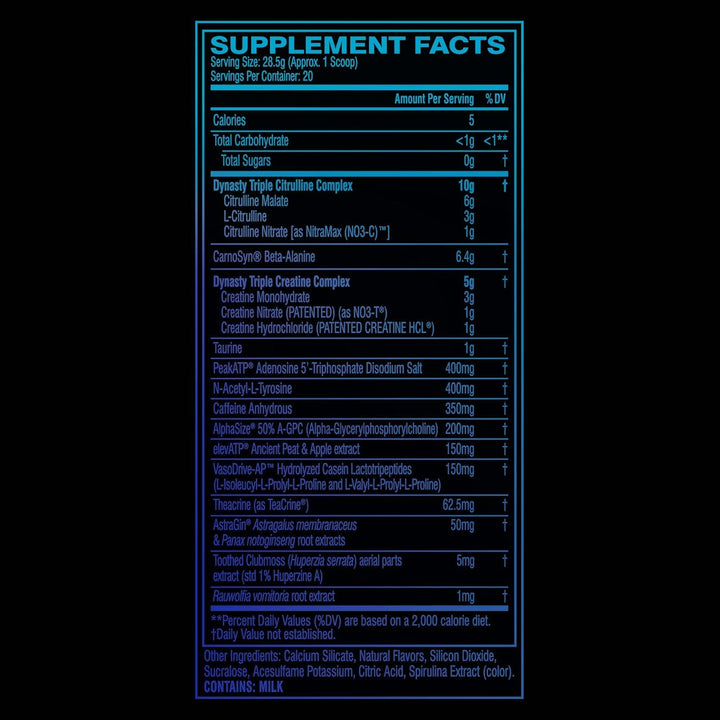 C4 Dynasty MMXX Pre Workout Powder ICY Blue Razz - Leo Smart Traders