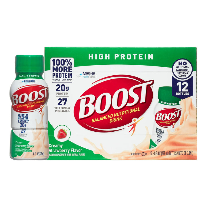 BOOST High Protein Nutritional Drink Creamy Strawberry - Leo Smart Traders