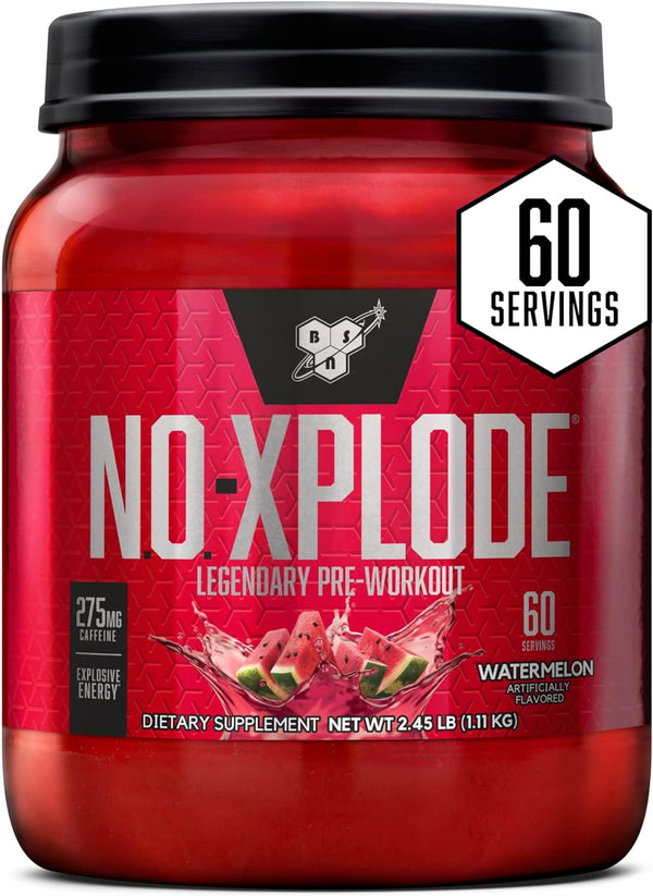 BSN N.O. XPLODE Pre Workout Powder Watermelon - Leo Smart Traders