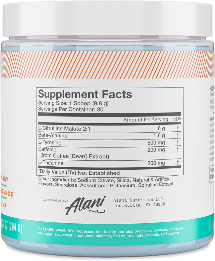 Alani Nu Pre-Workout Supplement Island Crush - Leo Smart Traders