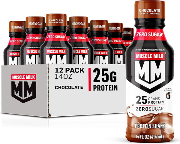 Muscle Milk Genuine Protein Shake, Chocolate, 11.16-14 Fl Oz