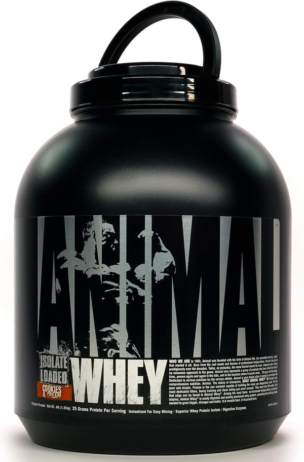 Animal Isolate Whey Protein Supplement Cookies & Cream - Leo Smart Traders