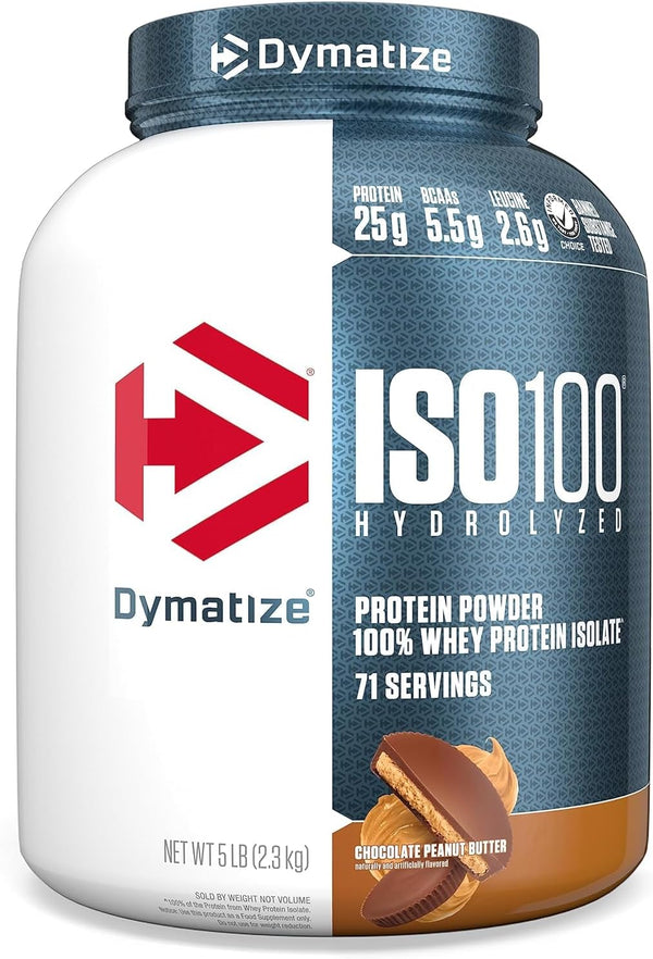 Dymatize ISO100 Whey Protein Powder - Chocolate Peanut Butter