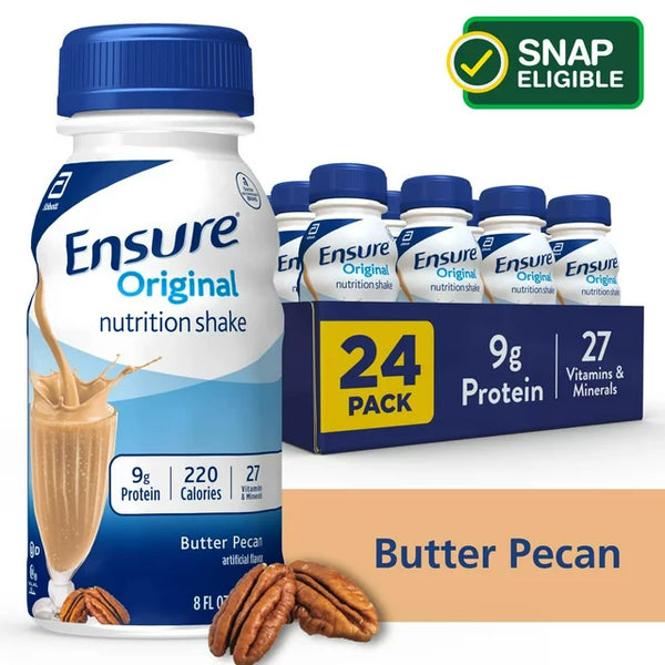 Ensure Original Nutrition Shake - Butter Pecan | 6-24 Pack