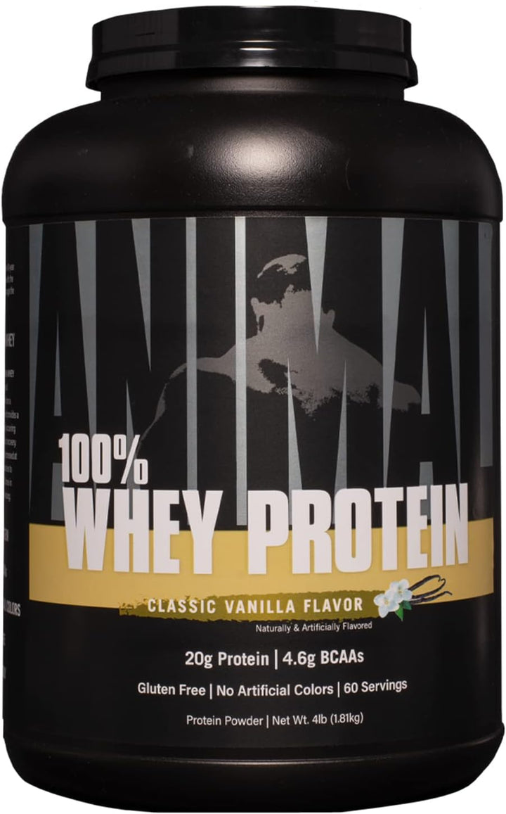 Animal 100% Whey Protein Supplement Classic Vanilla -  Leo Smart Traders