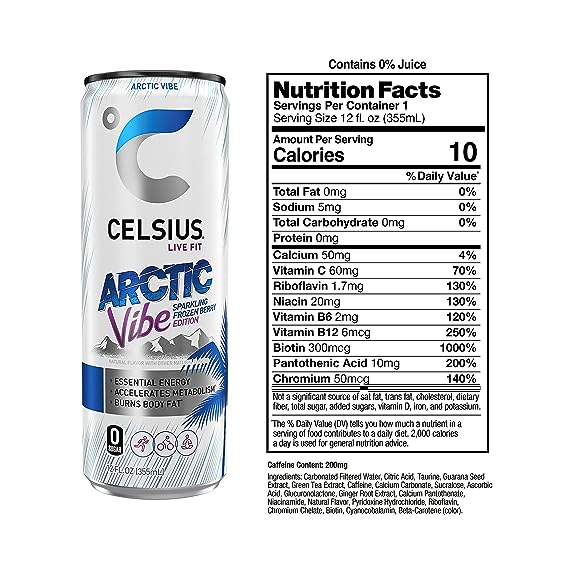 CELSIUS Energy Drink Arctic Vibe - Leo Smart Traders