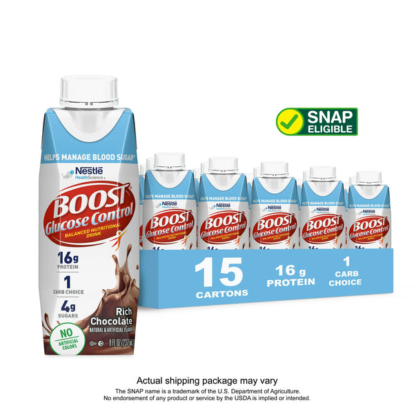 BOOST Glucose Control Nutritional Drink Rich Chocolate - Leo Smart Traders