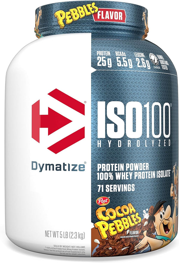 Dymatize ISO100 Hydrolyzed Protein Powder - Cocoa Pebbles