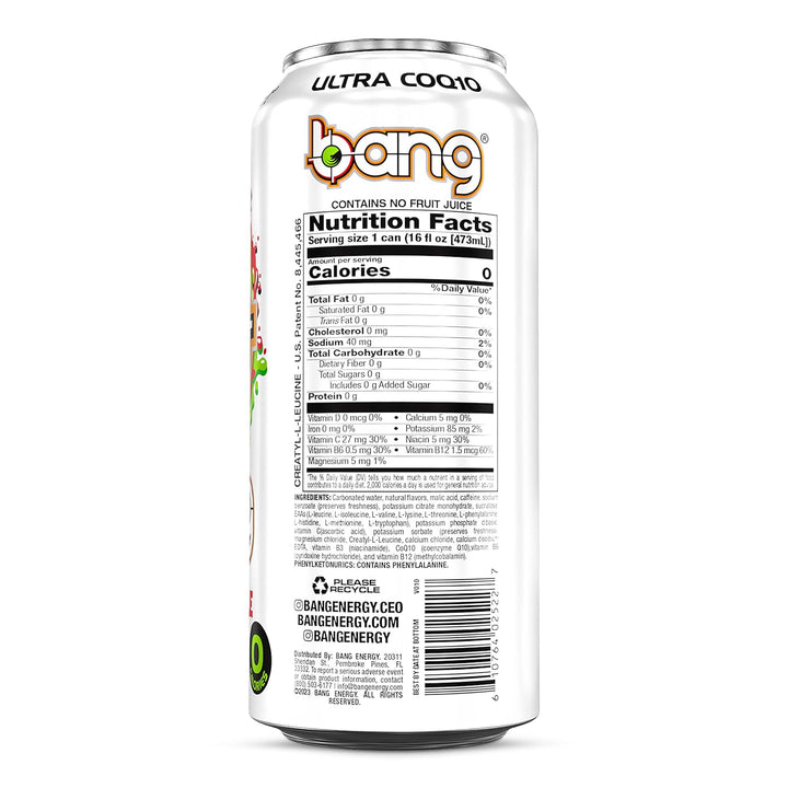 Bang Energy Drink Candy Apple Crisp - Leo Smart Traders