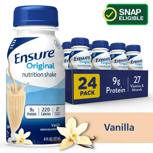 Ensure Original Nutrition Shake - Vanilla | 6-24 Pack