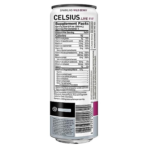 CELSIUS Energy Drink Wild Berry - Leo Smart Traders