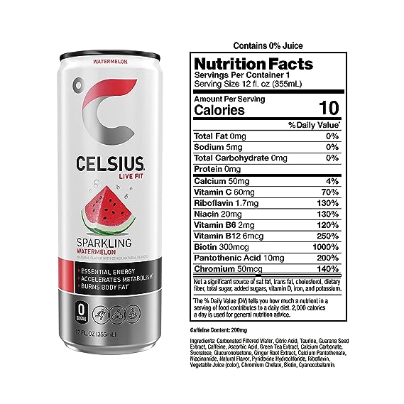 CELSIUS Energy Drink Watermelon - Leo Smart Traders