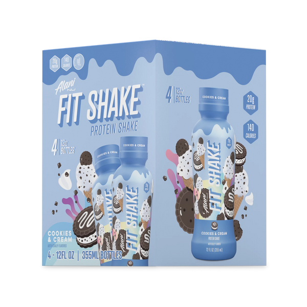 Alani Nu Fit Shake Protein Shake - Cookies & Cream | 4 Pack