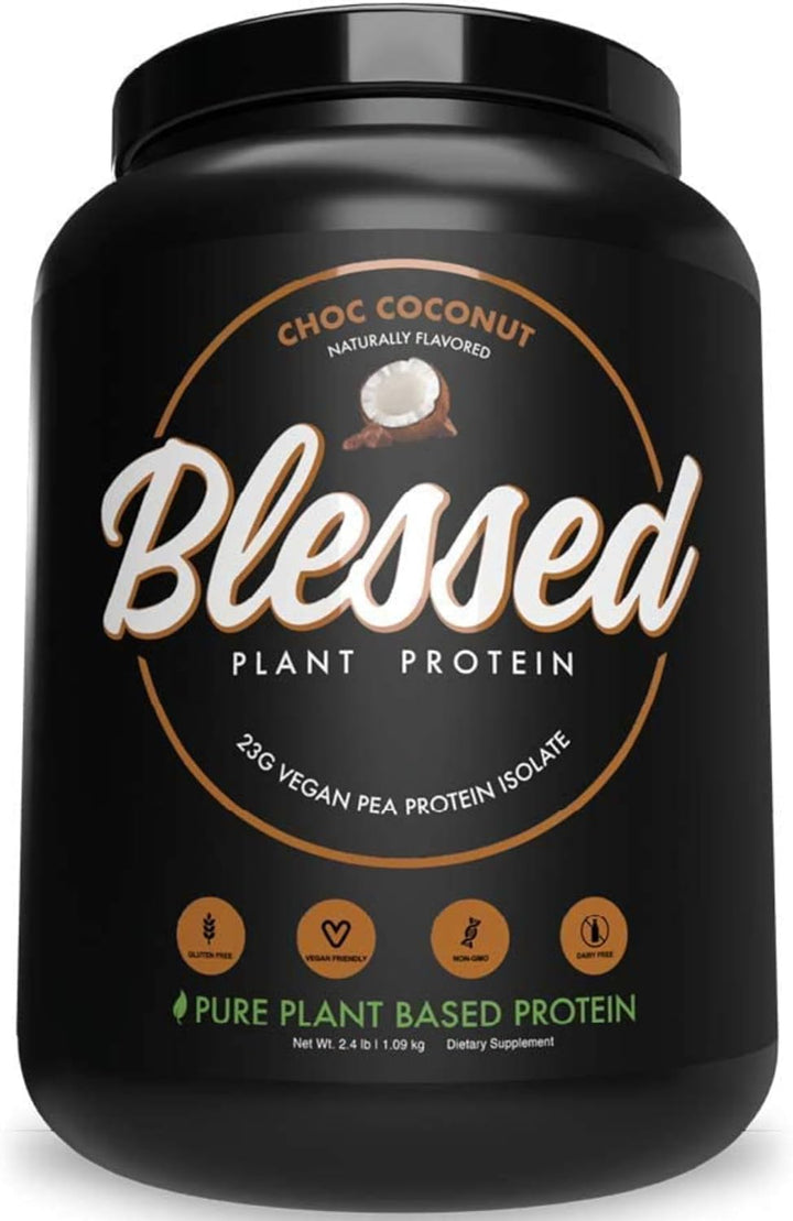 BLESSED Plant Based Protein Supplement Chocolate Coconut - Leo Smart Traders