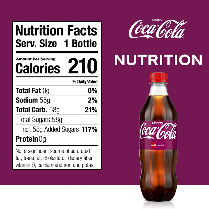 Coca-Cola Soda Pop, Cherry - Leo Smart Traders