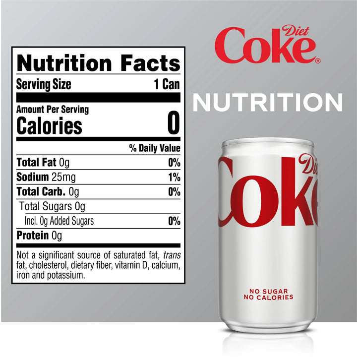 Diet Coke Mini Soda Pop Soft Drink - Leo Smart Traders