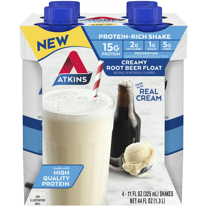 Atkins Protein Shake Creamy Root Beer Float - Leo Smart Traders