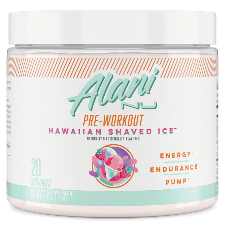 Alani Nu Pre-Workout Supplement Hawaiian Shaved Ice - Leo Smart Traders