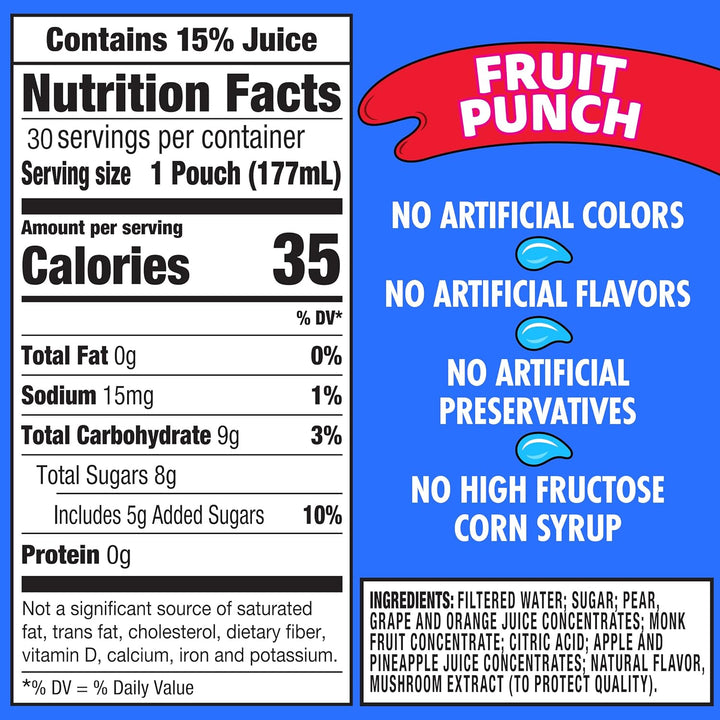 Capri Sun Fruit Punch Juice - Leo Smart Traders