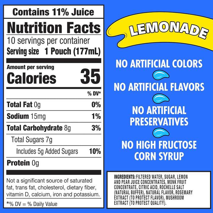 Capri Sun Lemonade Juice Drink - Leo Smart Traders