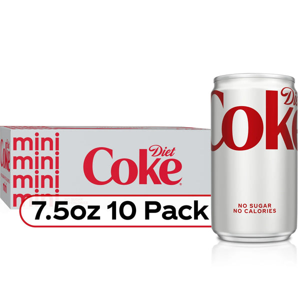 Diet Coke Mini Soda Pop Soft Drink - Leo Smart Traders