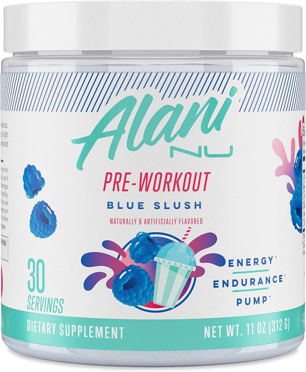 Alani Nu Pre-Workout Supplement Blue Slush - Leo Smart Traders 