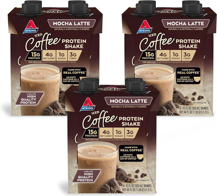 Atkins Protein Shake Mocha Latte - Leo Smart Traders