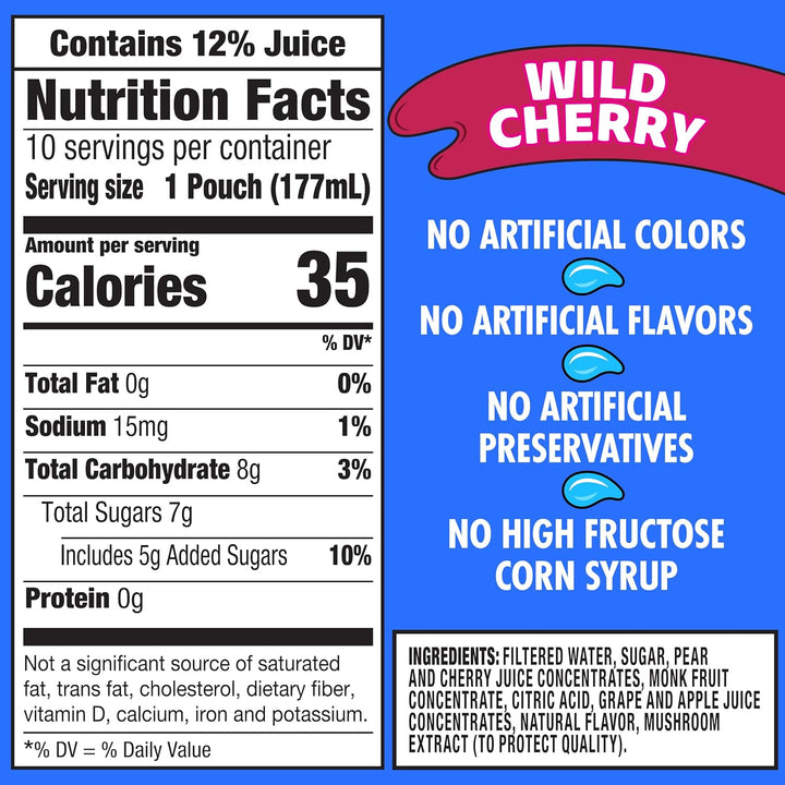 Capri Sun Wild Cherry Juice Drink - Leo Smart Traders