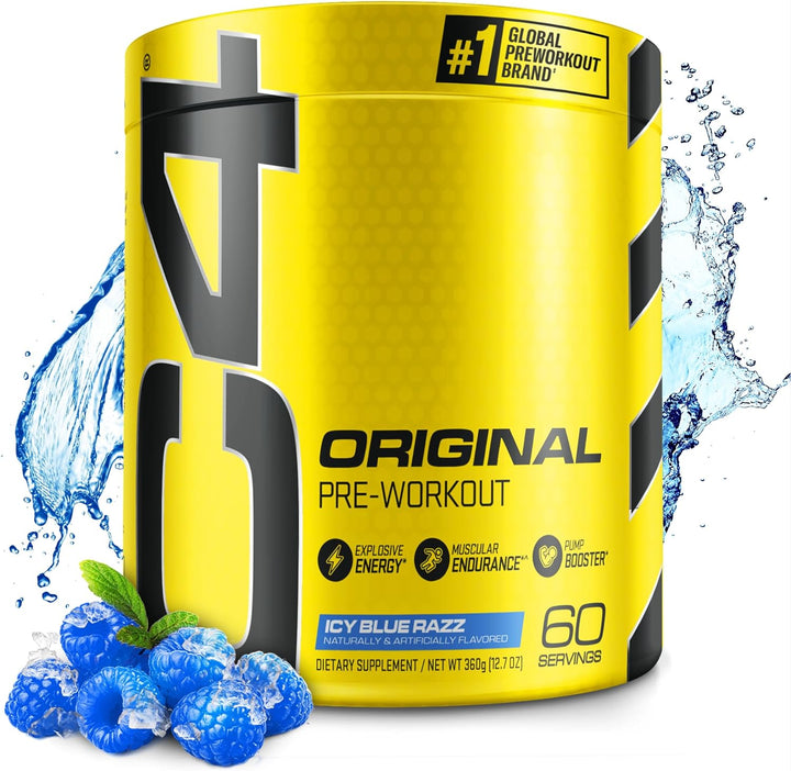 C4 Original Pre Workout ICY Blue Razz - Leo Smart Traders