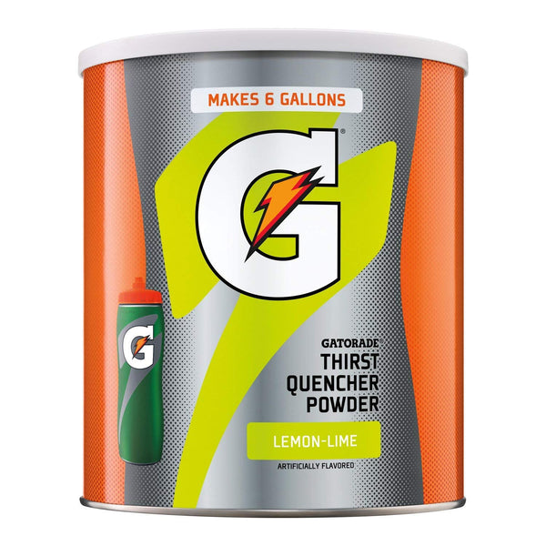 Gatorade Thirst Quencher Powder, Lemon Lime, 51-76.5oz